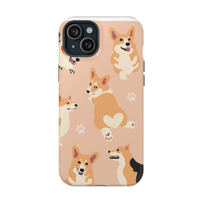 Corgi iPhone Case, iPhone 13-15, Phone Case, Gift for Mom, Dog Lover