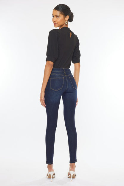 Mid Rise Basic Super Skinny Jeans KanCan