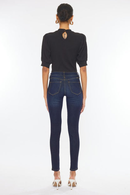 Mid Rise Basic Super Skinny Jeans KanCan