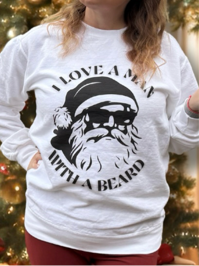 Santa's Beard Appreciation Society Christmas Sweatshirt