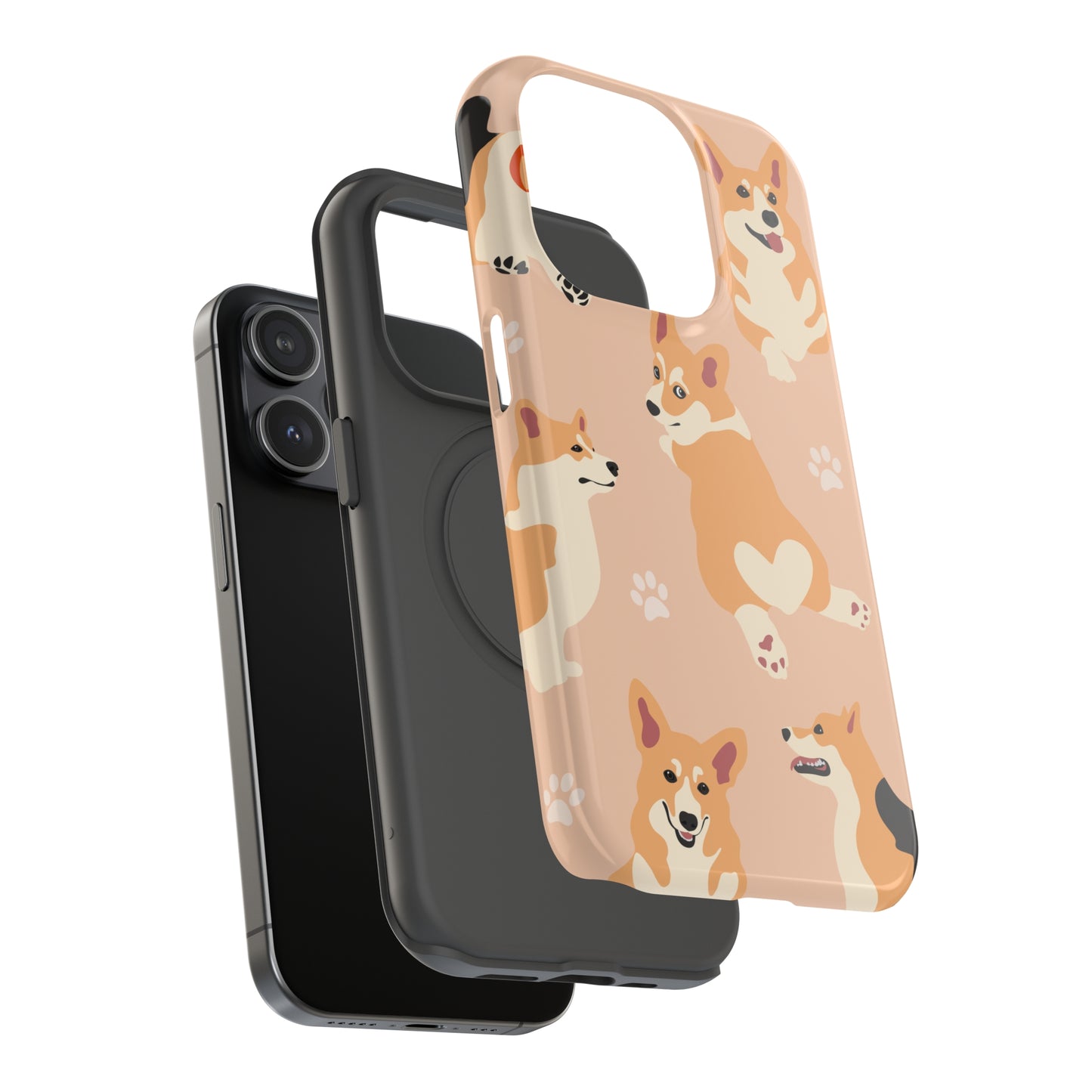 Corgi iPhone Case, iPhone 13-15, Phone Case, Gift for Mom, Dog Lover