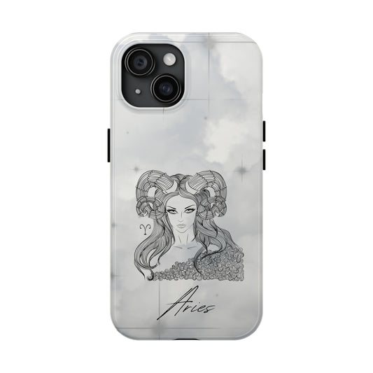 Aries Zodiac iPhone Case, iPhone 13 - 15