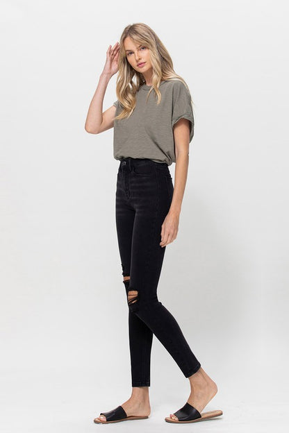 Super Soft High Rise Skinny VERVET by Flying Monkey