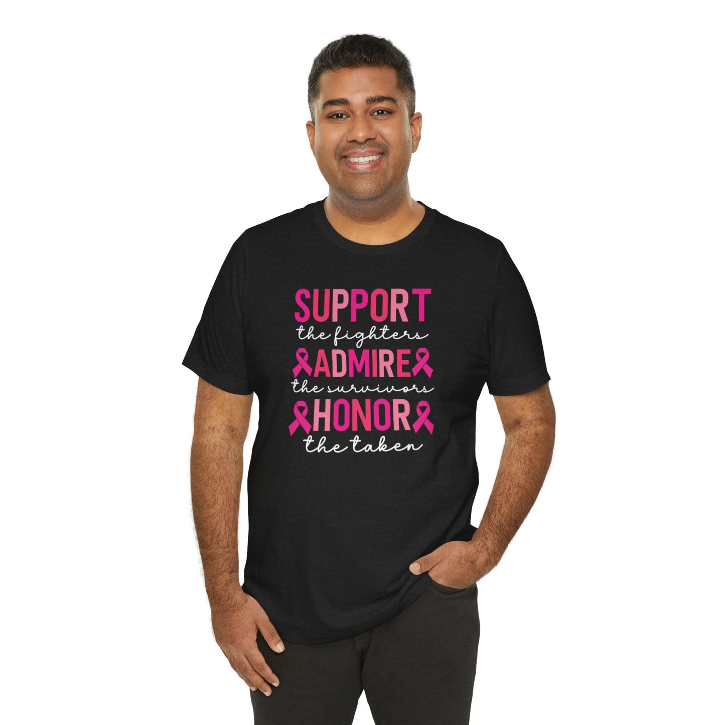 Support Honor Admire - Cancer Awareness Tee