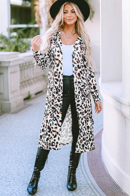 Fierce & Fabulous Leopard Duster Cardigan