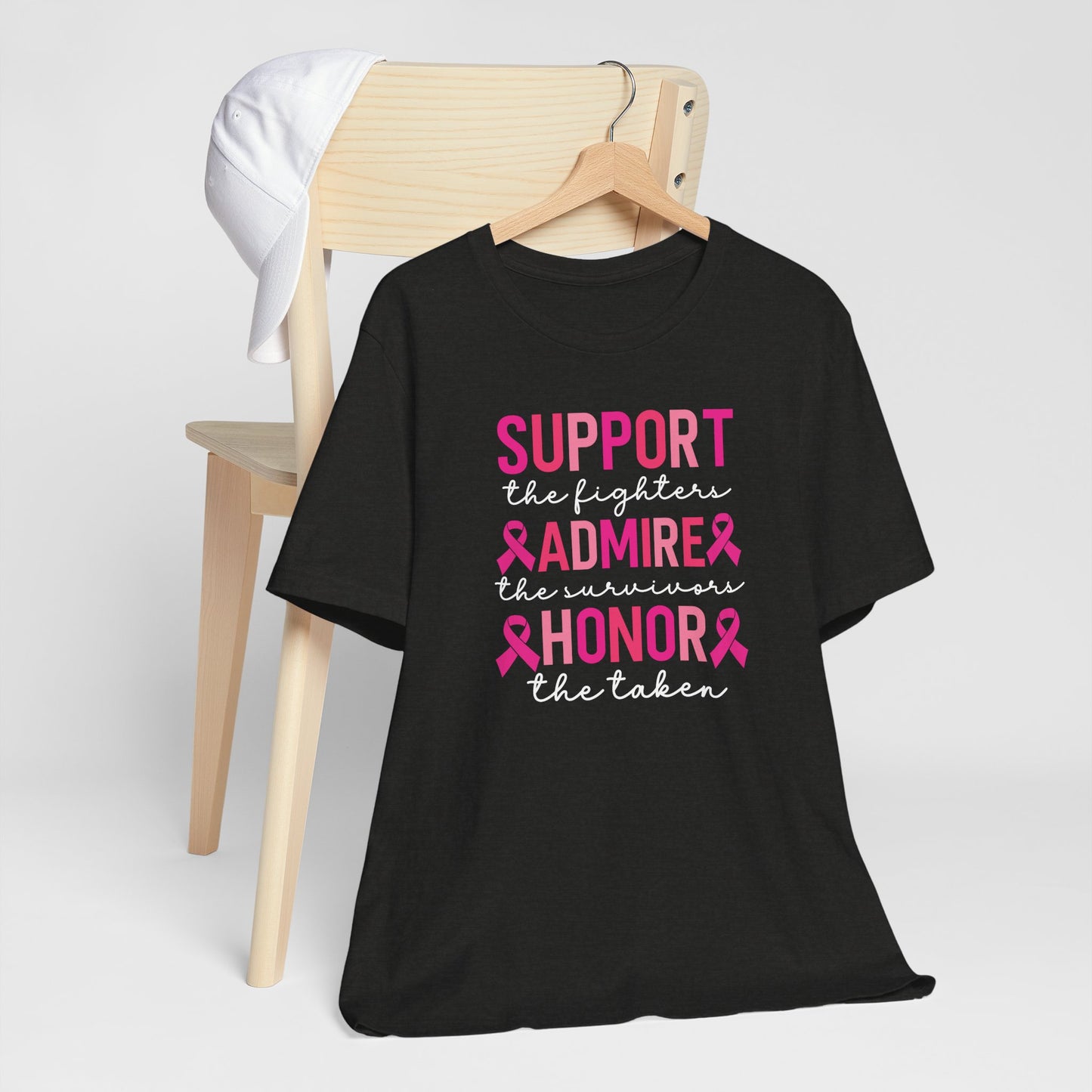 Support Honor Admire - Cancer Awareness Tee