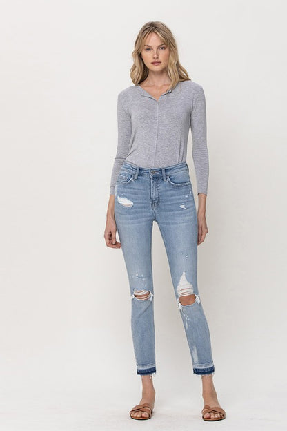 Mid Rise Crop Skinny Flying Monkey