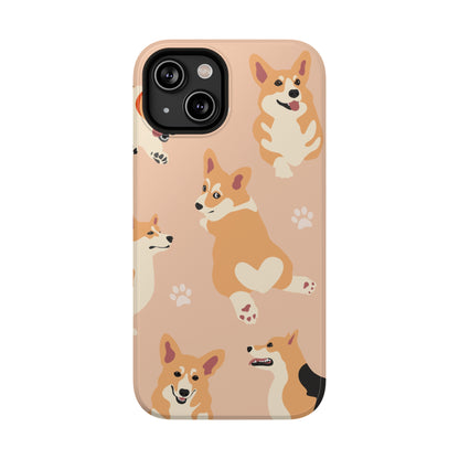 Corgi iPhone Case, iPhone 13-15, Phone Case, Gift for Mom, Dog Lover