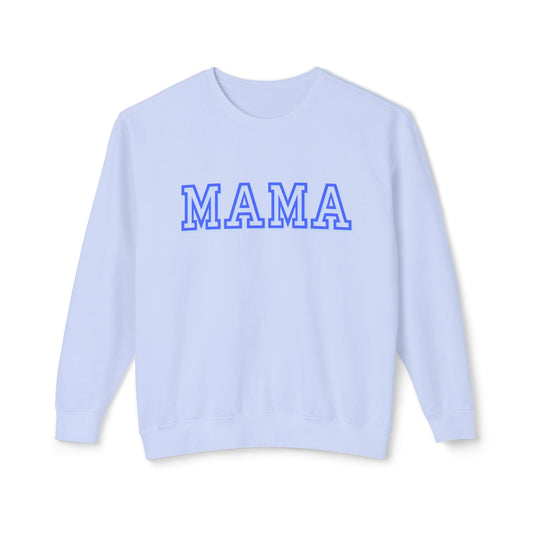 Mama Crewneck Sweatshirt — Classic Varsity Mom Pullover