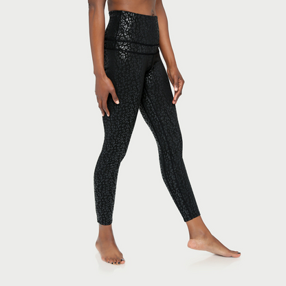 Metallic Cheetah Active Legging