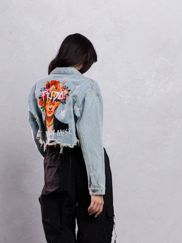 Frida Muse Crop Denim Jacket