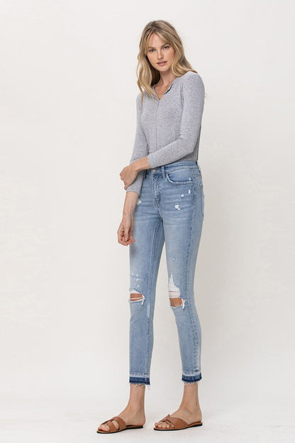 Mid Rise Crop Skinny Flying Monkey