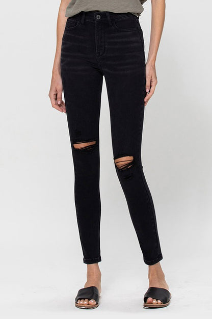 Super Soft High Rise Skinny VERVET by Flying Monkey