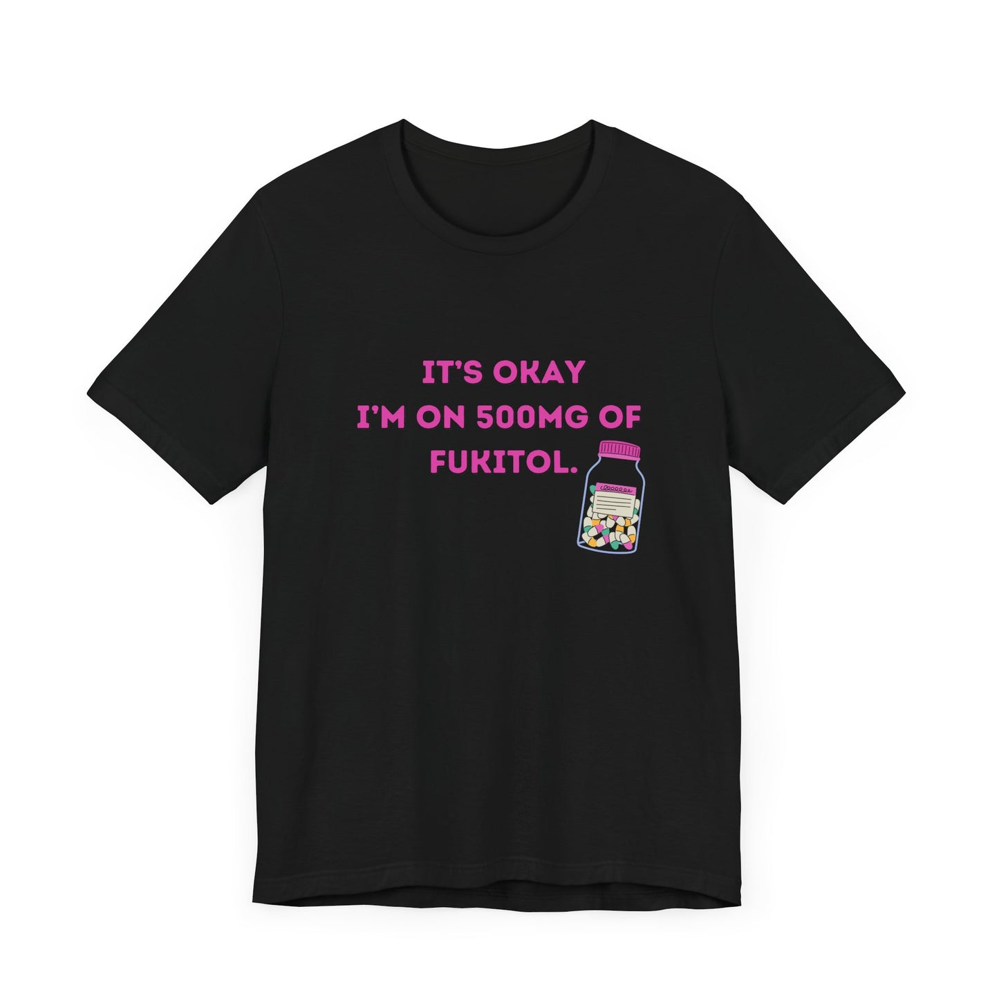 500mg Fukitol Unisex Jersey Short Sleeve Tee