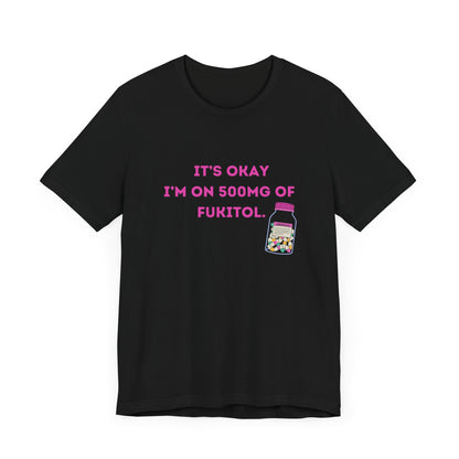 500mg Fukitol Unisex Jersey Short Sleeve Tee