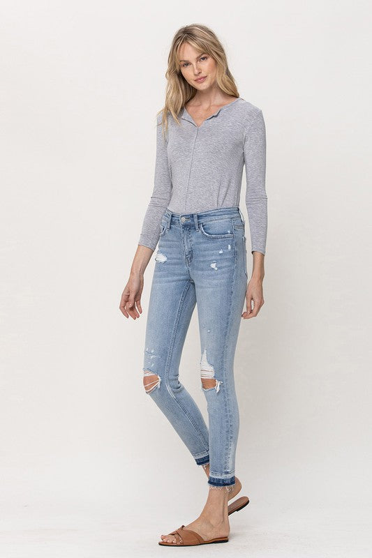 Mid Rise Crop Skinny Flying Monkey