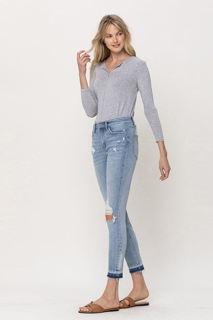 Mid Rise Crop Skinny Flying Monkey