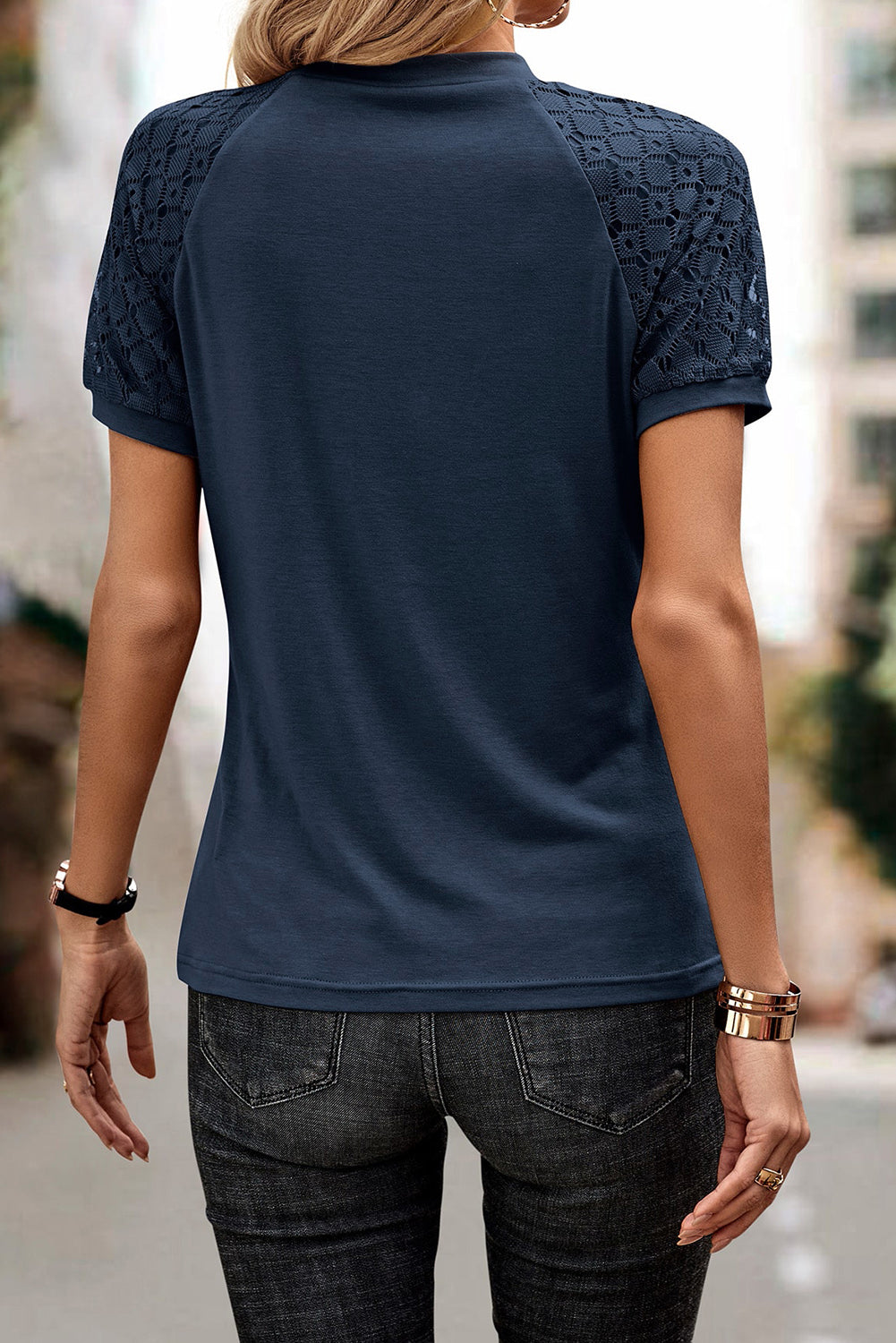 Round Neck Short Sleeve T-Shirt