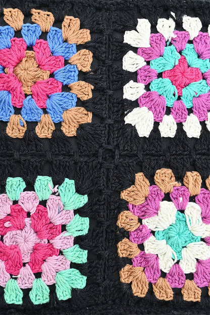 Noir Elegance Crochet Tote – Where Luxury Meets Sustainability