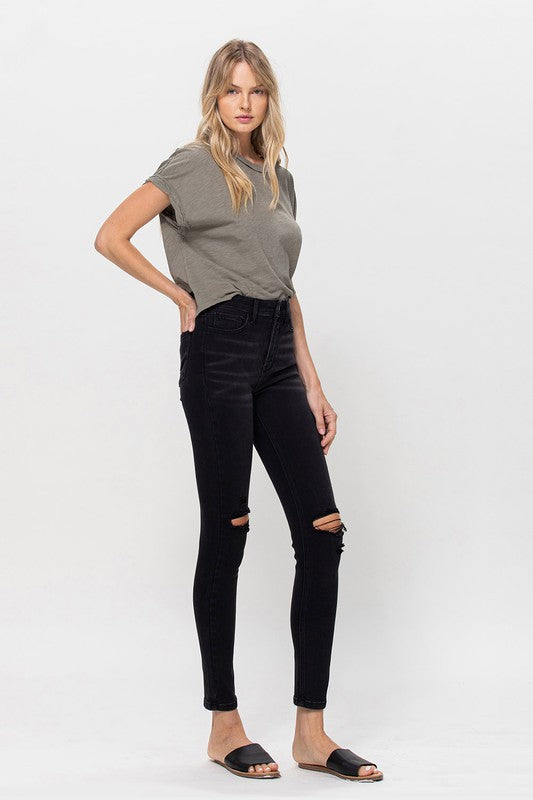 Super Soft High Rise Skinny VERVET by Flying Monkey