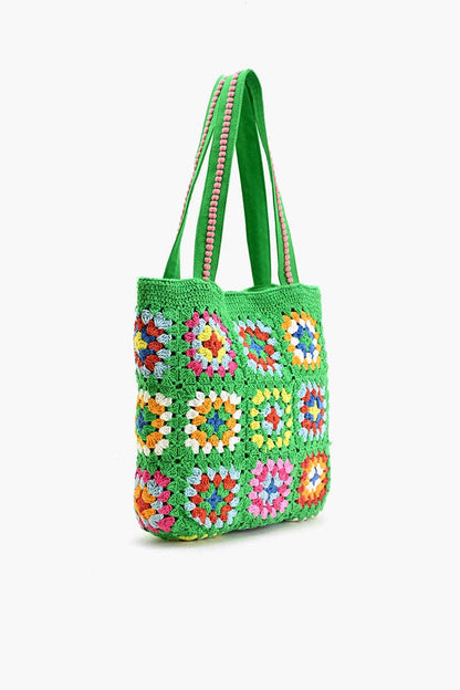 Rooted Radiance Crochet Tote- Sustainable Fashion