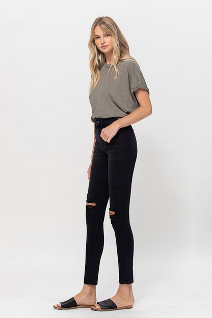 Super Soft High Rise Skinny VERVET by Flying Monkey