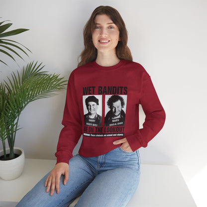 Wet Bandits Holiday Heist: Home Alone Christmas Sweatshirt