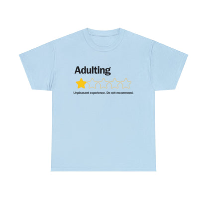 Adulting Do Not Recommend Short Sleeve Tee