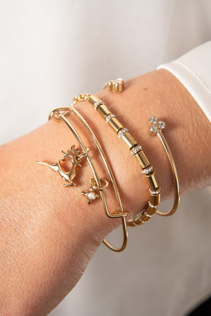 Holiday Reindeer Bangle