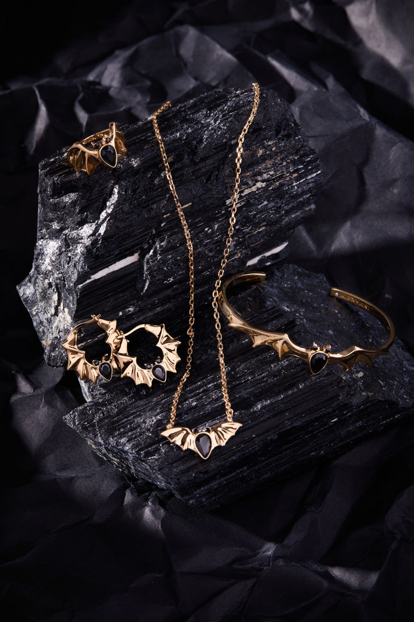 Crystal Bat Cuff