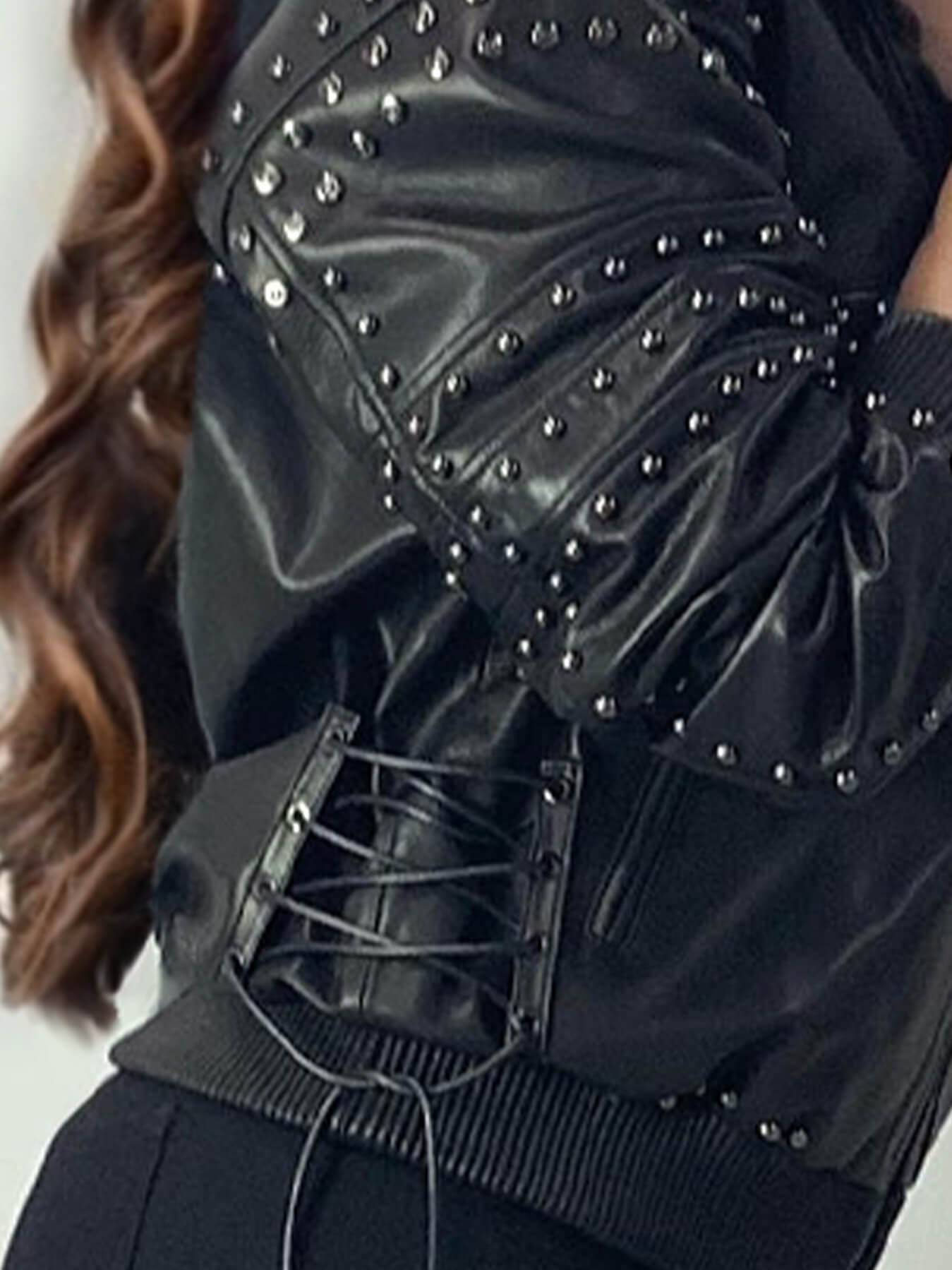 Leather Bomber Jacket