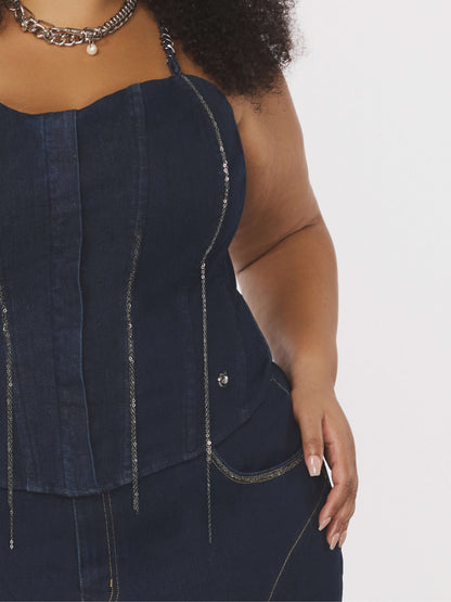Chain Link Bustier