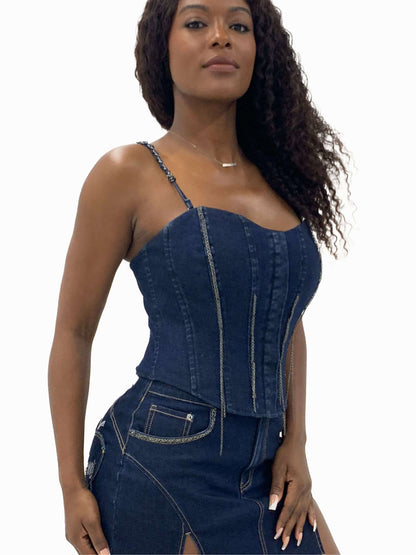 Chain Link Bustier