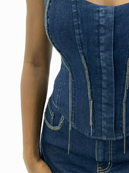 Chain Link Bustier