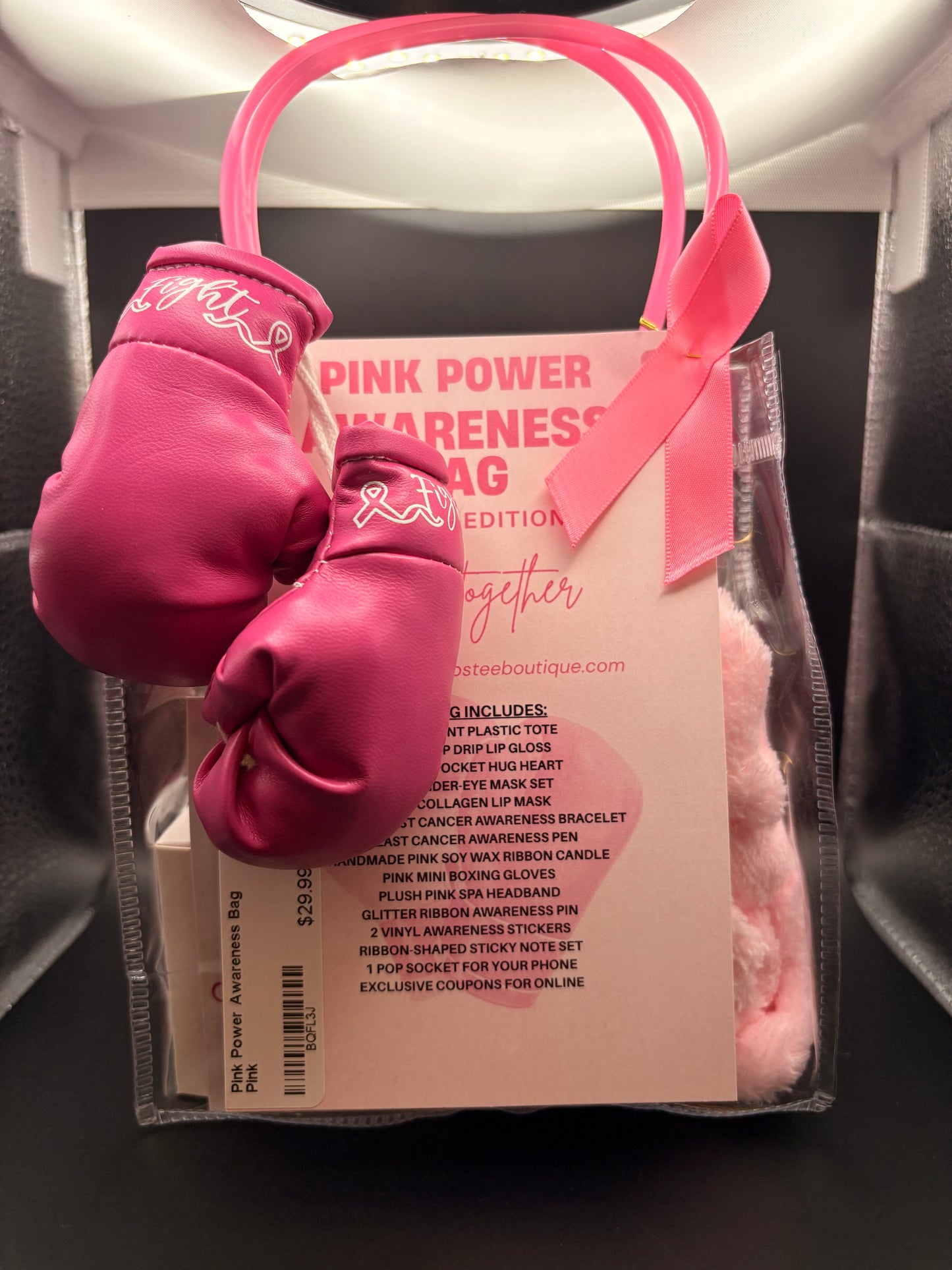 Pink Power Awareness Bag