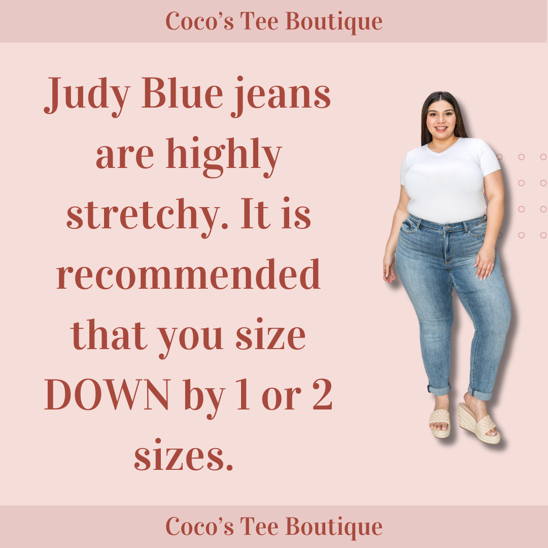 Judy Blue Full Size Raw Hem High Rise Bootcut Jeans - Your Go-To Stylish Denim