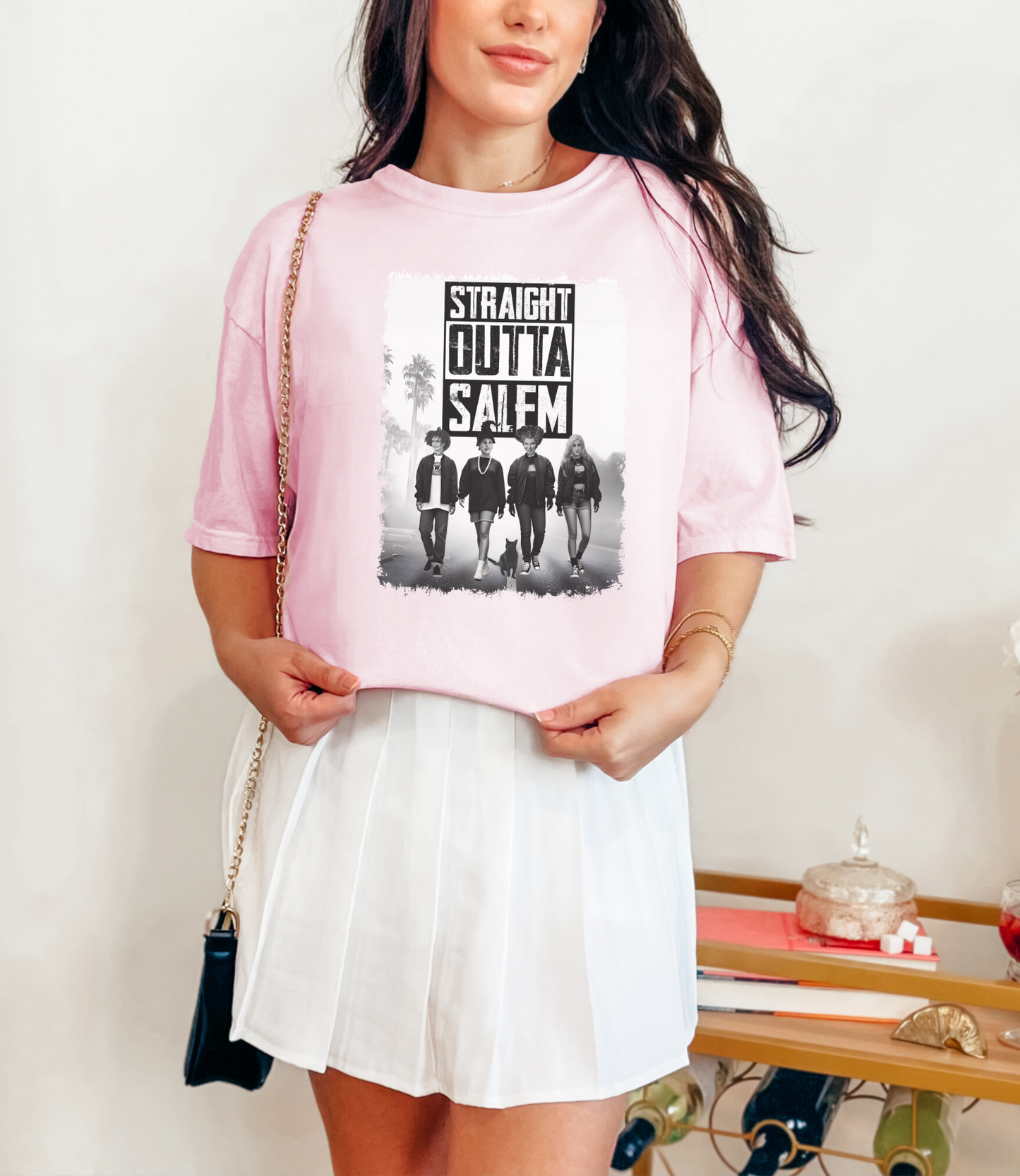 Straight Outta Salem Hocus Pocus Graphic Tee, Halloween
