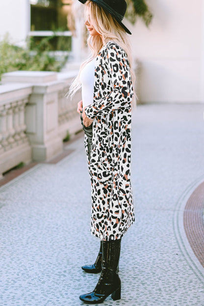 Fierce & Fabulous Leopard Duster Cardigan