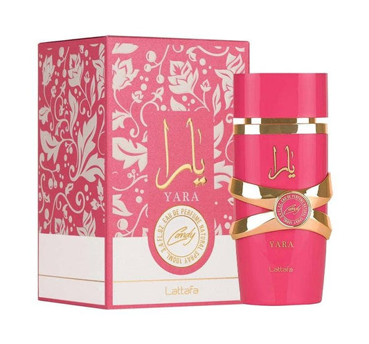 Lattafa Yara Candy EDP For Women Sweet Gourmand Fragrance With Vanilla Musk And Berry Notes