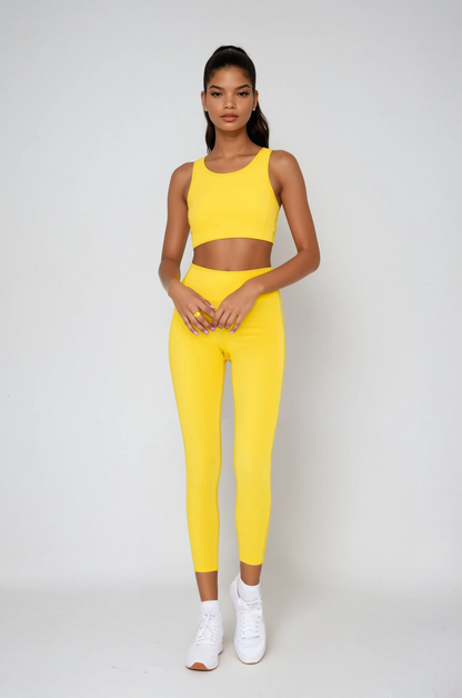 Cropped Leggings with Pockets