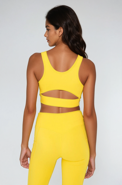 Cropped Leggings with Pockets