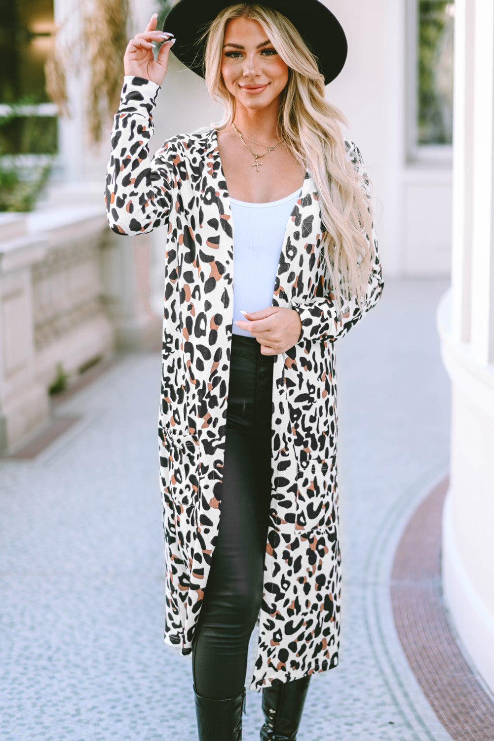 Fierce & Fabulous Leopard Duster Cardigan