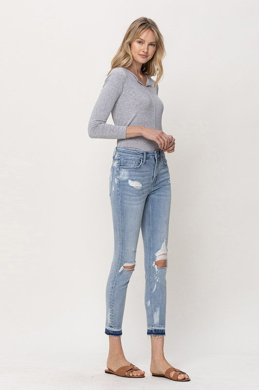 Mid Rise Crop Skinny Flying Monkey