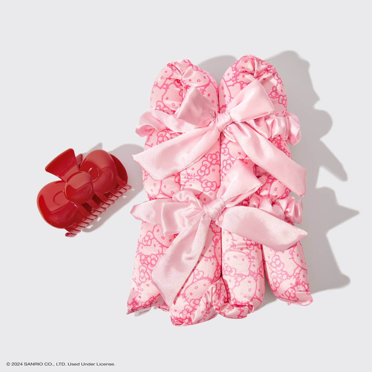 Hello Kitty x Kitsch XL Satin Heatless Styling & Bow 4pc Gift