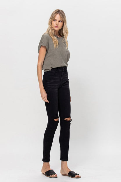 Super Soft High Rise Skinny VERVET by Flying Monkey