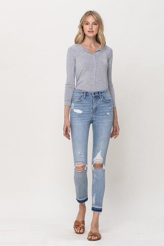 Mid Rise Crop Skinny Flying Monkey