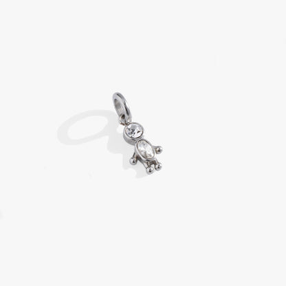 Crystal Boy Interchangeable Charm